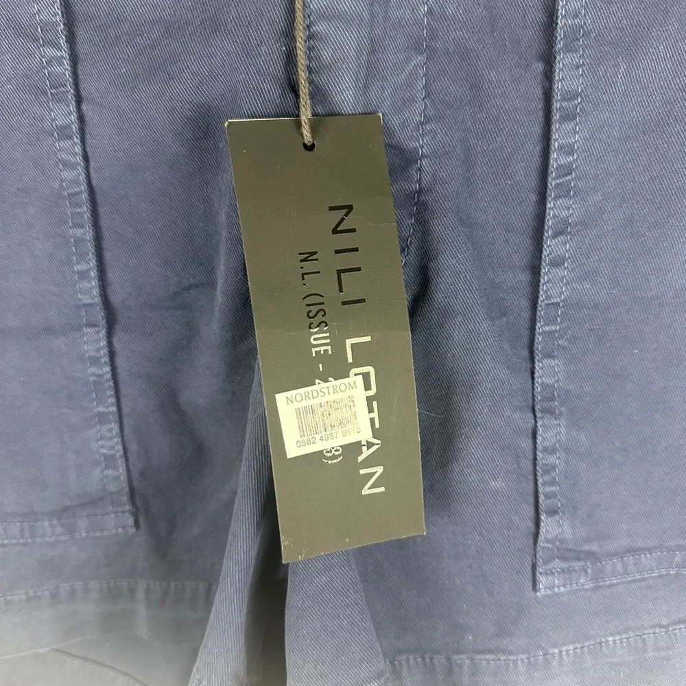 Nili Lotan Utility Short Marine Blue (Navy) Women’s 10 NWT